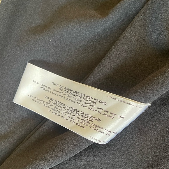 ✨NWT✨ Tadashi Shoji Jetta Peek a Boo Illusion Gown Black Cap Sleeve Maxi Dress - Picture 11 of 14